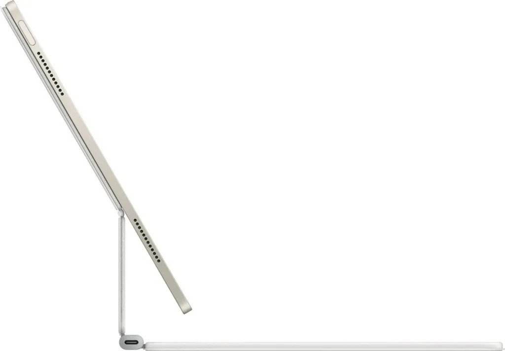 Tastierë Apple Magic Keyboard për iPad Air 13-inch M3, holandisht, e bardhë - 3
