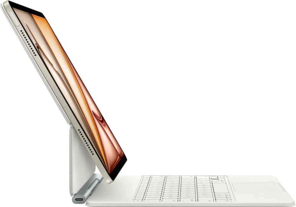 Tastierë Apple Magic Keyboard për iPad Air 13-inch M3, holandisht, e bardhë - 4