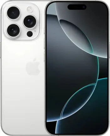 Apple iPhone 16 Pro, 6.3", 256GB, white titanium