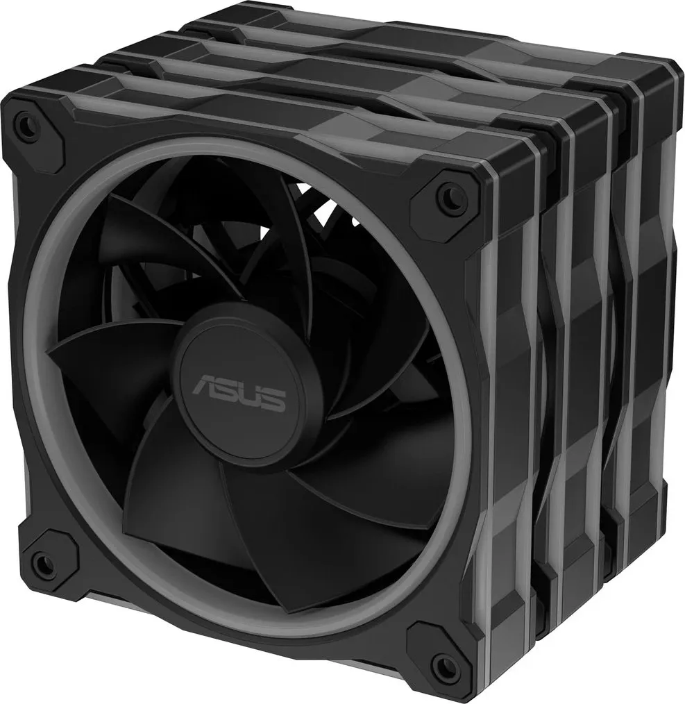 Set ventilatorë kasë ASUS Prime MR120 Fan ARGB Reverse, 12 cm, 3 copë, Zi - 14