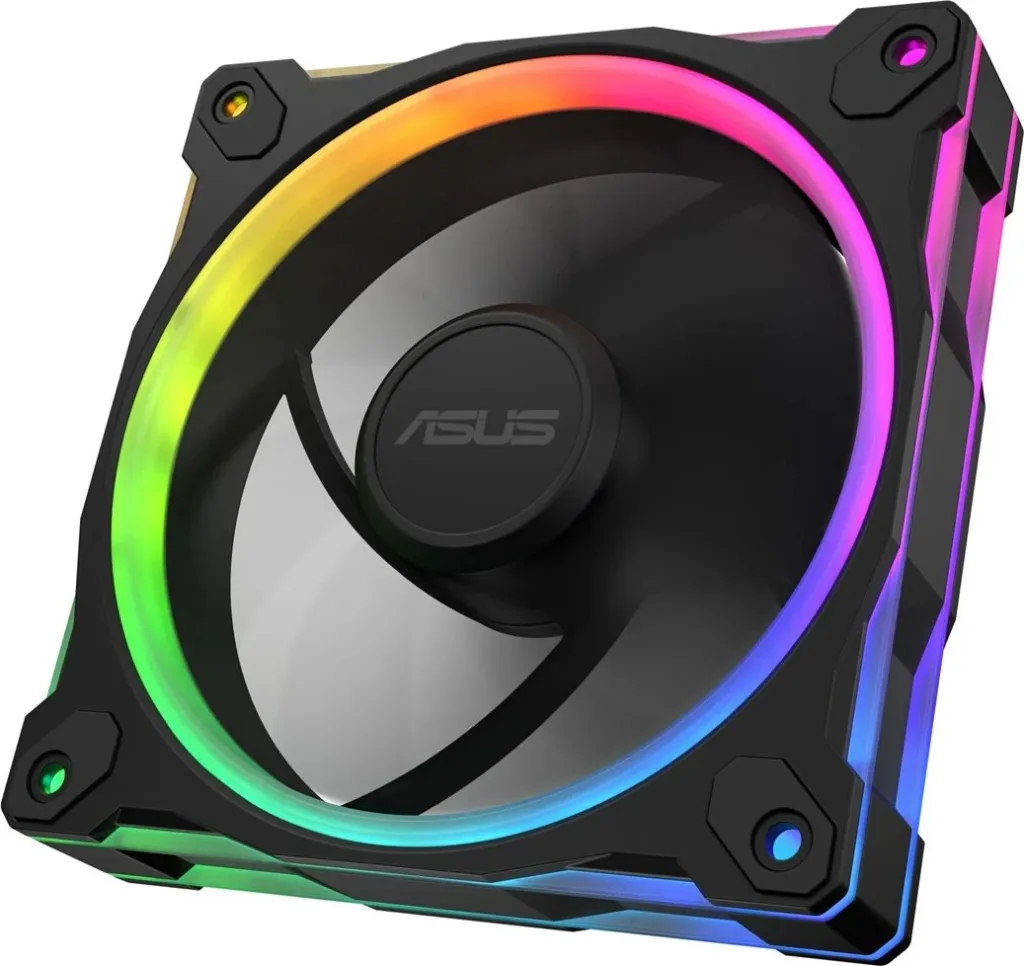 Set ventilatorë kasë ASUS Prime MR120 Fan ARGB Reverse, 12 cm, 3 copë, Zi - 3