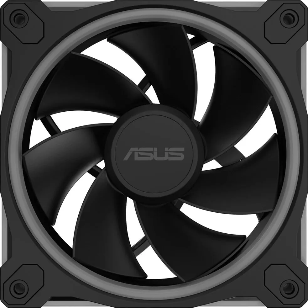 Set ventilatorë kasë ASUS Prime MR120 Fan ARGB Reverse, 12 cm, 3 copë, Zi - 9