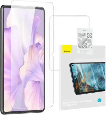 Xham i temperuar Baseus Crystal 0.3 mm për Huawei MatePad Pro 12.6", Transparent