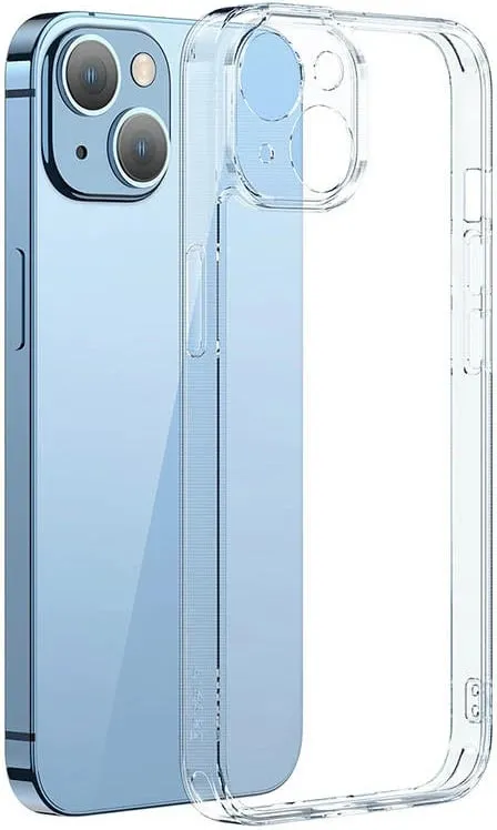 Mbështjellës Baseus SuperCeramic me xham të temperuar për iPhone 14 Plus, Transparent, set - 3