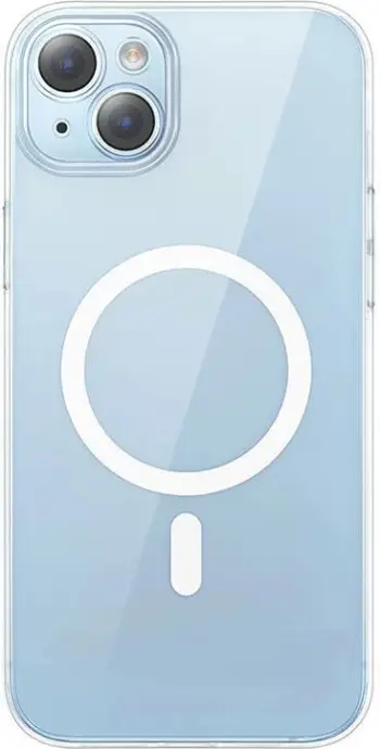 Mbështjellës Baseus Crystal Series me magnet për iPhone 14 Plus + xham i temperuar, transparent