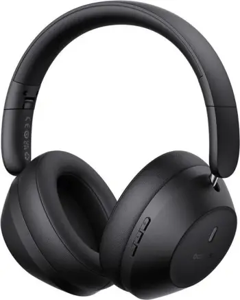Kufje wireless Baseus Bass 30 Max, over-ear, ANC, Bluetooth 5.3, e zezë