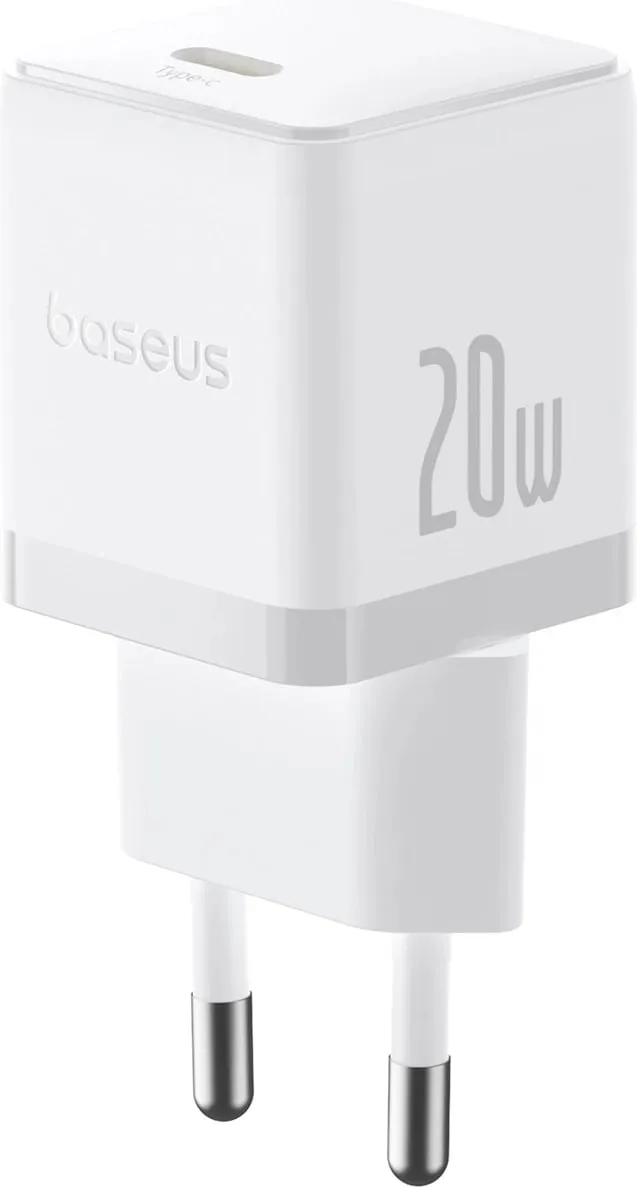 Karikues muri Baseus Palm 20W, USB-C, i bardhë - 1