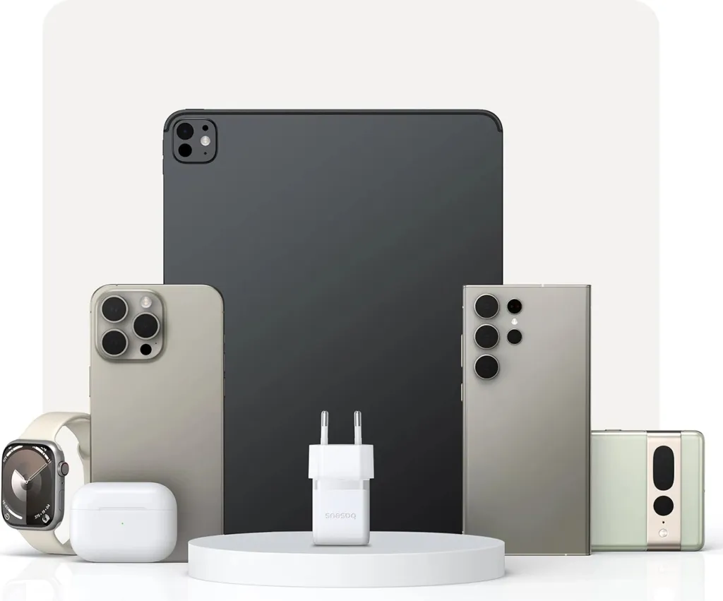 Karikues muri Baseus Palm 20W, USB-C, i bardhë - 14