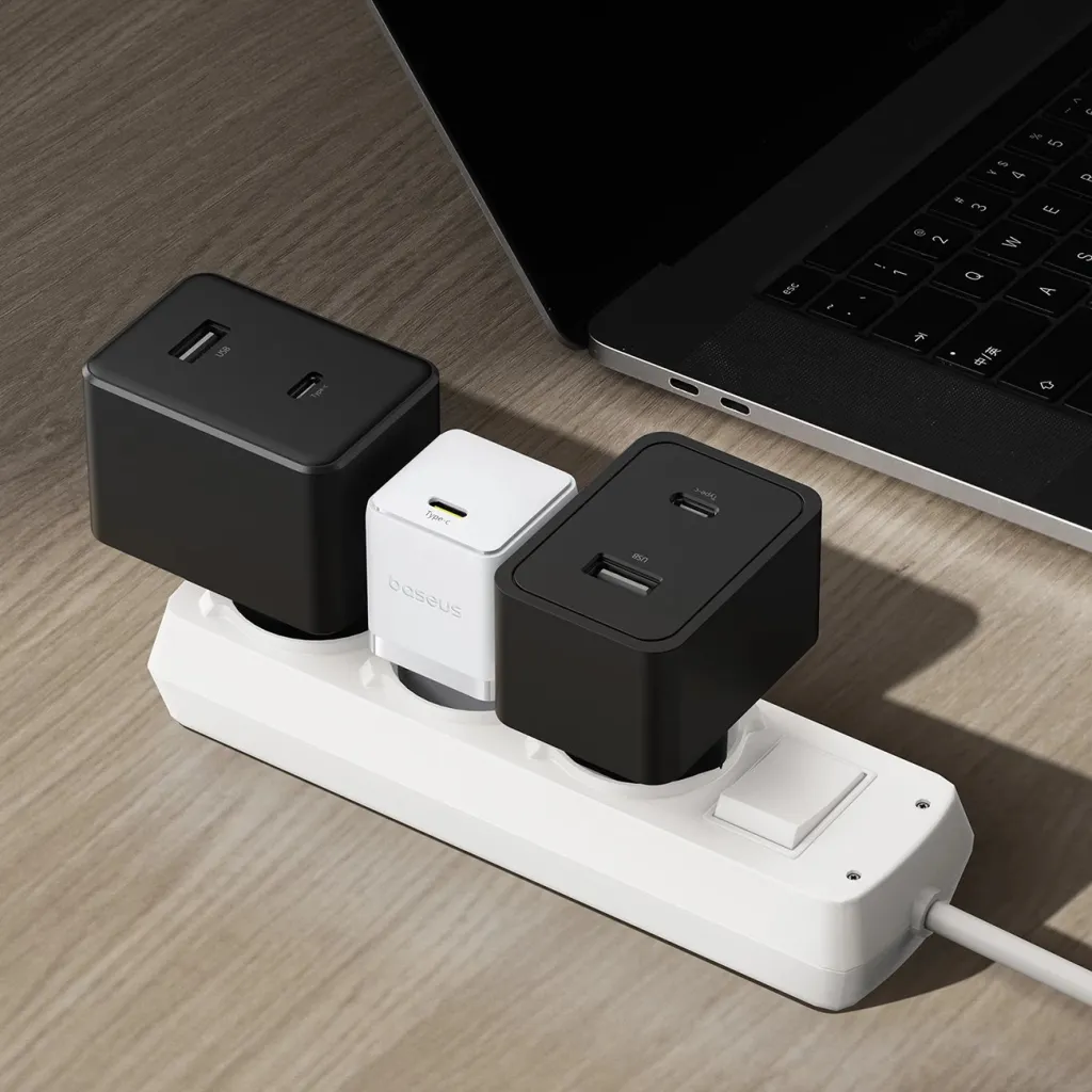 Karikues muri Baseus Palm 20W, USB-C, i bardhë - 6