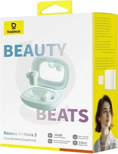 Kufje Baseus AirNora 3, True Wireless Stereo (TWS), Bluetooth, Jeshile - 7