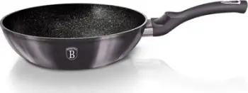 Tigan wok Berlinger Haus, 28 cm, alumin i farkëtuar, i zi