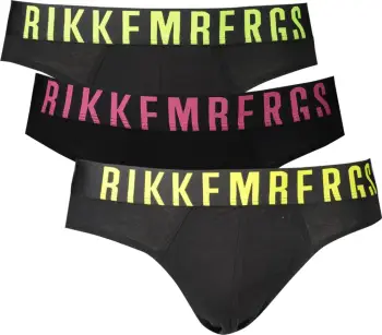 Të brendshme BIKKEMBERGS slip meshkuj, të zeza
