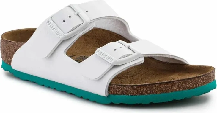 Flip-flopa për fëmijë Birkenstock, të bardha - 1