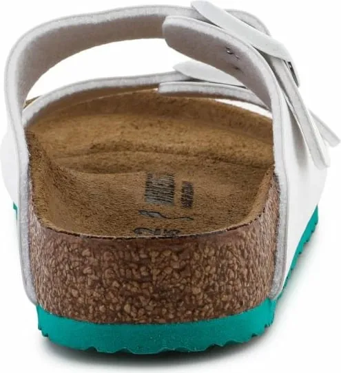 Flip-flopa për fëmijë Birkenstock, të bardha - 4