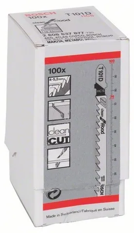 Teh Bosch T 101 D B 2608637877, 100 copë - 2