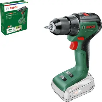 Makine shpimi Bosch UniversalDrill 18V-60, 18V, brushless, jeshile