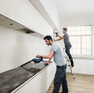 Fshesë dore me korrent Bosch GAS 18V-1, e kaltër - 1
