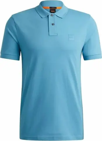 Maicë polo Boss meshkuj, e kaltër
