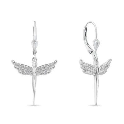Vathë për femra Brilio Silver Angels EA947W, të argjendtë - 1
