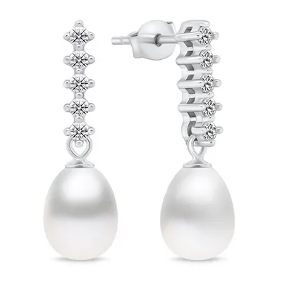 Vathë për femra Brilio Silver EA950W, të argjendtë - 1