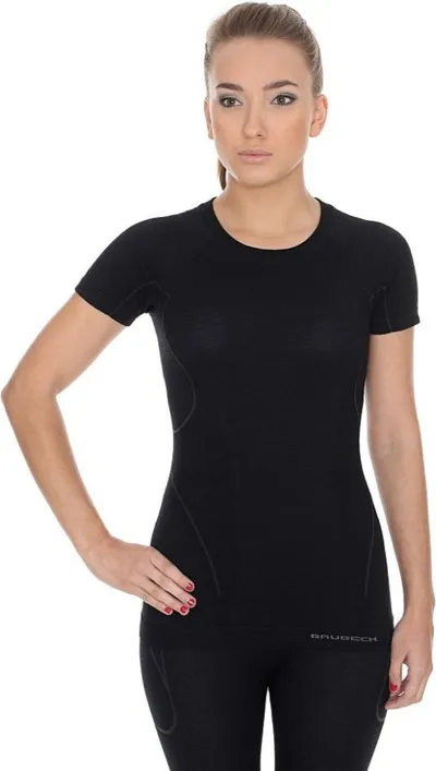 Maicë termoaktive për femra Brubeck Active SS11700, XL, e zezë - 2