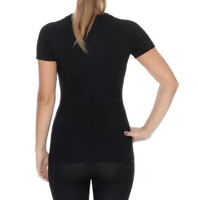 Maicë termoaktive për femra Brubeck Active SS11700, XL, e zezë - 8