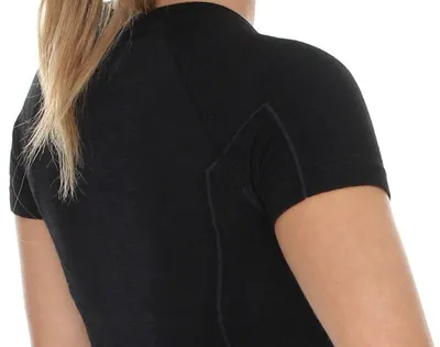 Maicë termoaktive për femra Brubeck Active SS11700, XL, e zezë - 9
