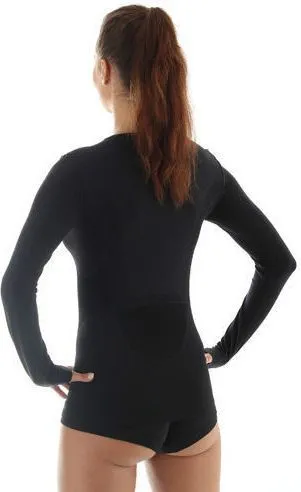 Bluzë për femra Brubeck Comfort Wool, XL, e zezë - 3