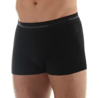 Mbathje për meshkuj Brubeck Comfort Wool, M, të zeza