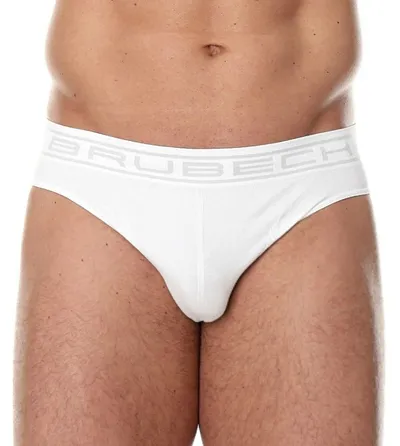 Të brendshme për meshkuj Brubeck Comfort, XL, të bardha - 1