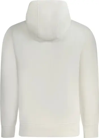 Duks për meshkuj Calvin Klein zip-up, i bardhë
