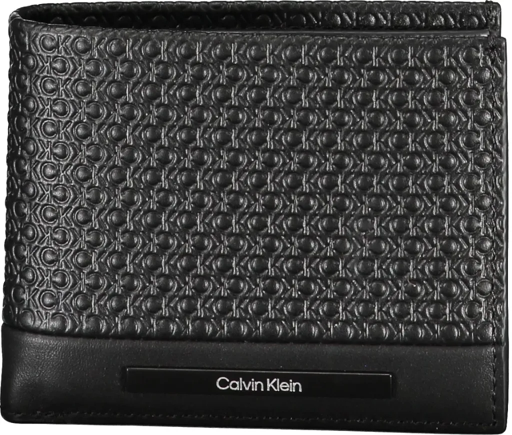 Portofol për meshkuj CALVIN KLEIN, i zi - 1