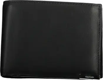 Portofol për meshkuj CALVIN KLEIN, i zi