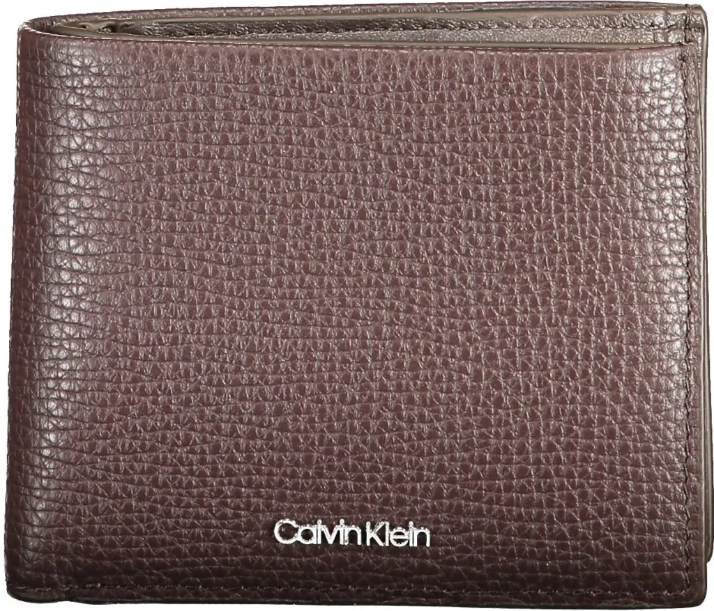Portofol për meshkuj CALVIN KLEIN, kafe - 1