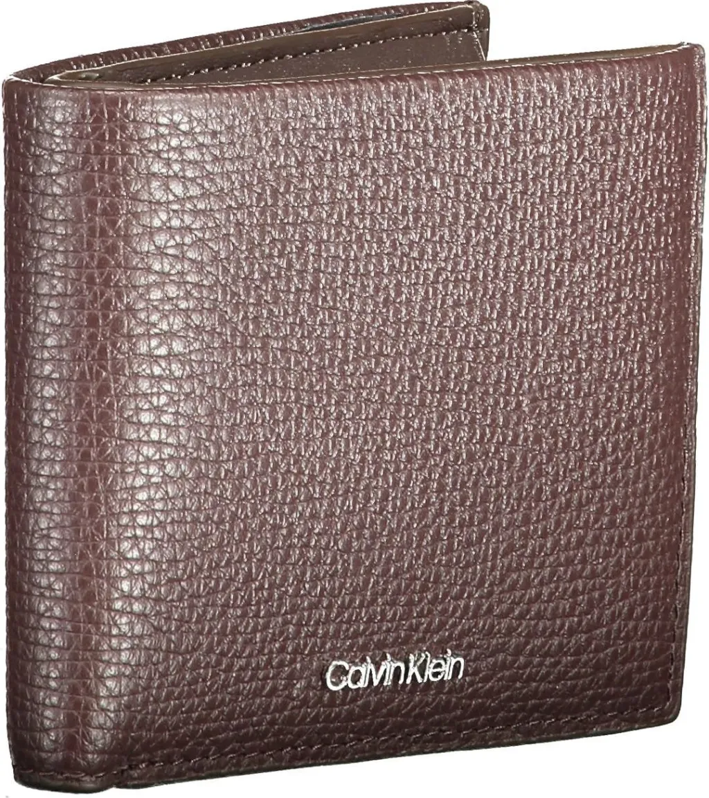 Portofol për meshkuj CALVIN KLEIN, kafe - 3