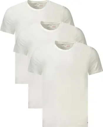 Maicë për meshkuj Calvin Klein, e bardhë