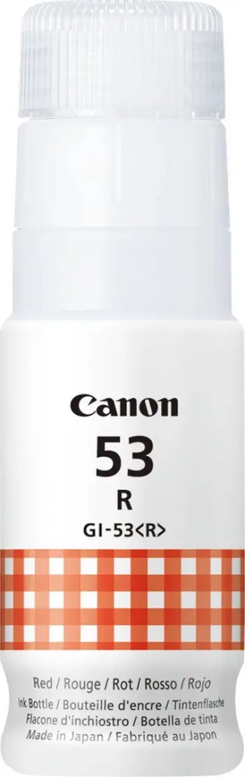 Shishe boje Canon GI-53 R (4717C001), standard, e kuqe