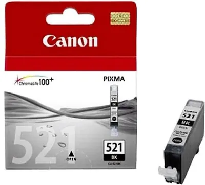 Toner Canon CLI-521BK, i zi - 1