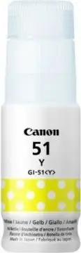 Shishe bojë printeri, Canon GI-51 (4548C001), standard, e verdhë