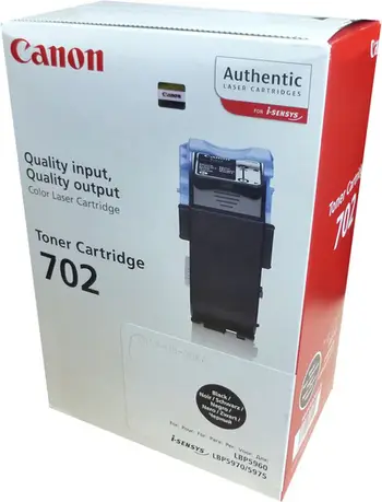 Ngjyrë Canon CRG-702, e zezë