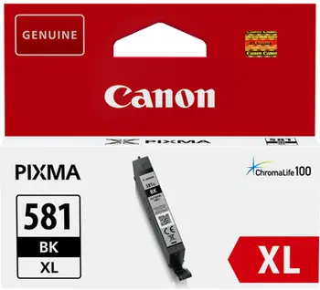 Ngjyrë printeri Canon CLI-581BK XL, e zezë