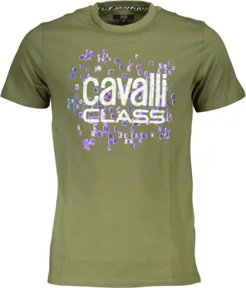Maicë për meshkuj CAVALLI CLASS, e gjelbër