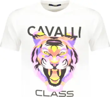 Maicë për meshkuj CAVALLI CLASS, e bardhë