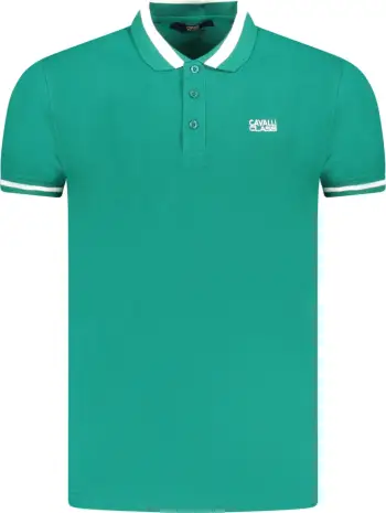 Maicë polo për meshkuj CAVALLI CLASS, e gjelbër
