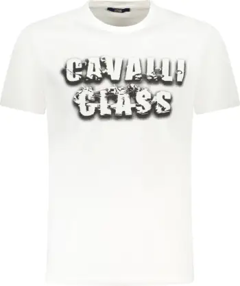 Maicë për meshkuj Cavalli Class, e bardhë