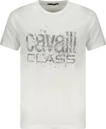 Maicë për meshkuj CAVALLI CLASS, të bardhë