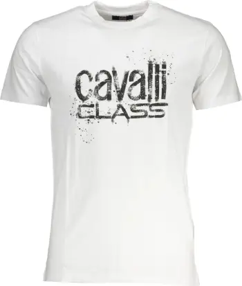 Maicë për meshkuj CAVALLI CLASS, të bardhë
