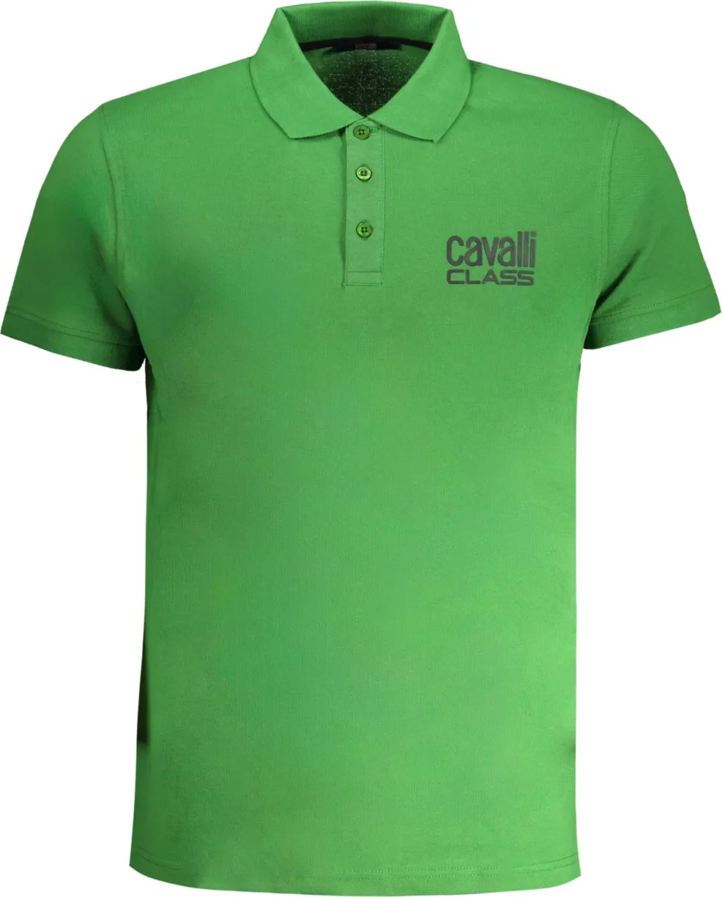 Maicë polo për meshkuj Cavalli Class, jeshile - 1