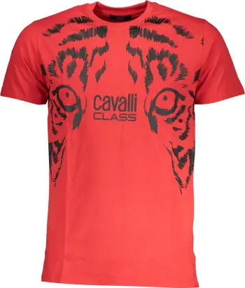 Maicë për meshkuj Cavalli Class, e kuqe