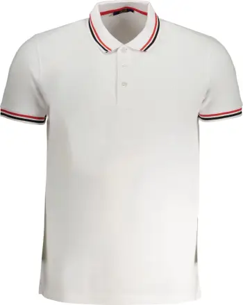 Polo maicë për meshkuj CAVALLI CLASS, të bardhë